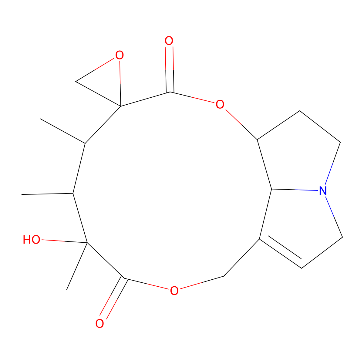 Merepoxine molecular structure, CAS 115777-94-1