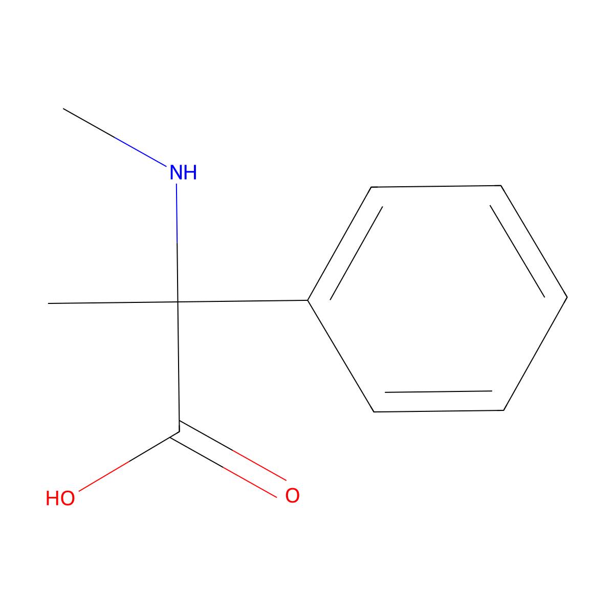 N-methyl-2-phenylalanine molecular structure, CAS 1157936-25-8