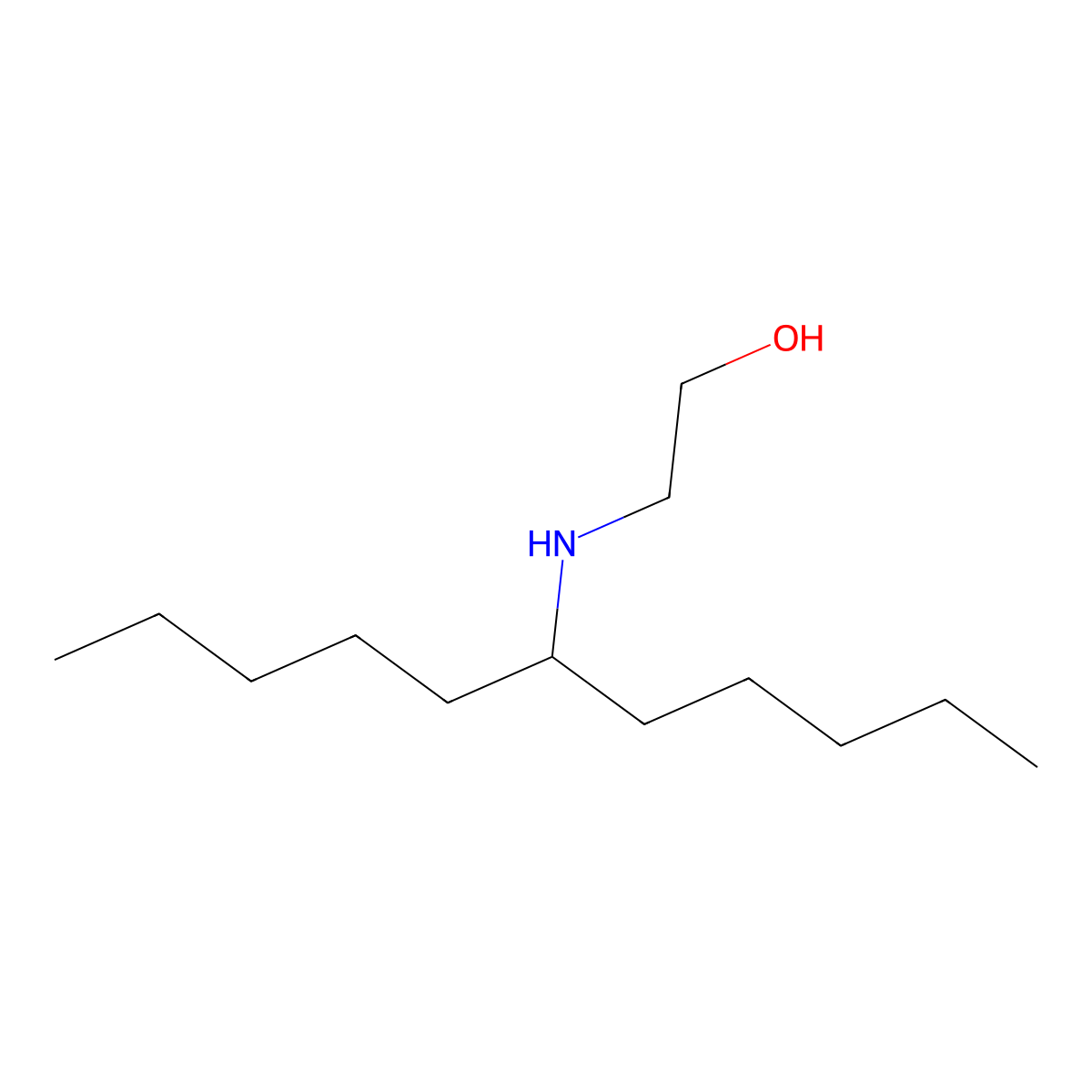 2-[(Undecan-6-yl)amino]ethan-1-ol molecular structure, CAS 1157989-96-2