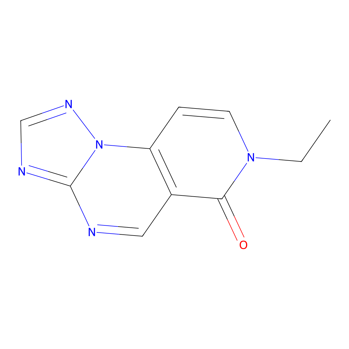 7-ethylpyrido[3,4-e][1,2,4]triazolo[1,5-a]pyrimidin-6(7H)-one molecular structure, CAS 1158260-81-1