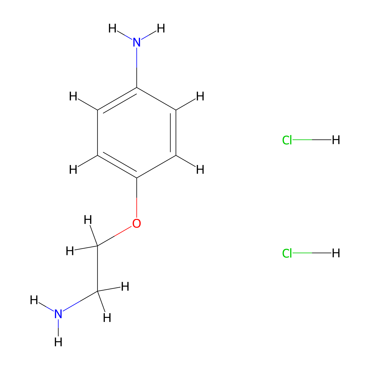 2,4-Diaminoethoxybenzene dihydrochloride molecular structure, CAS 1158411-43-8