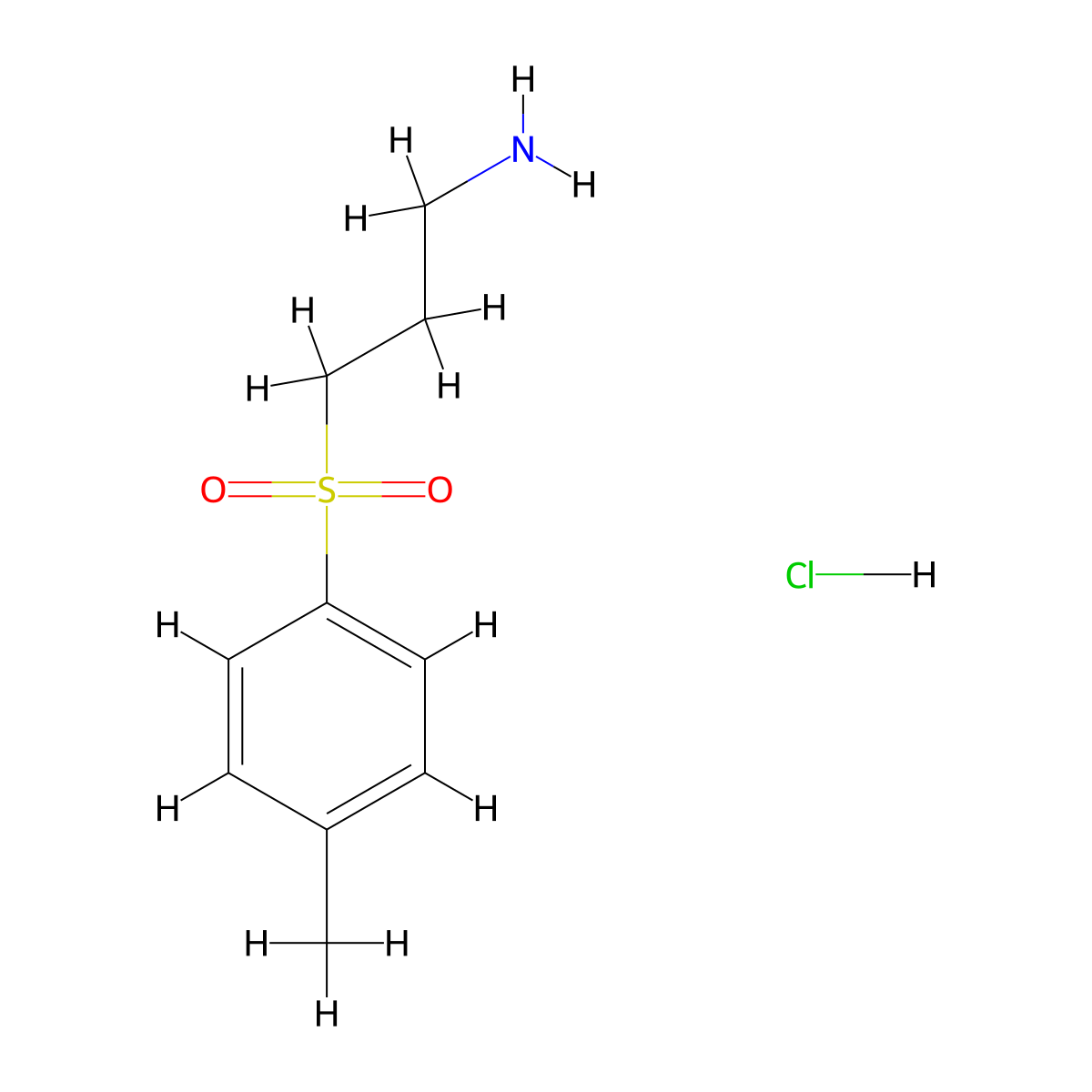 3-(Toluene-4-sulfonyl)propylamine hydrochloride molecular structure, CAS 1158465-06-5