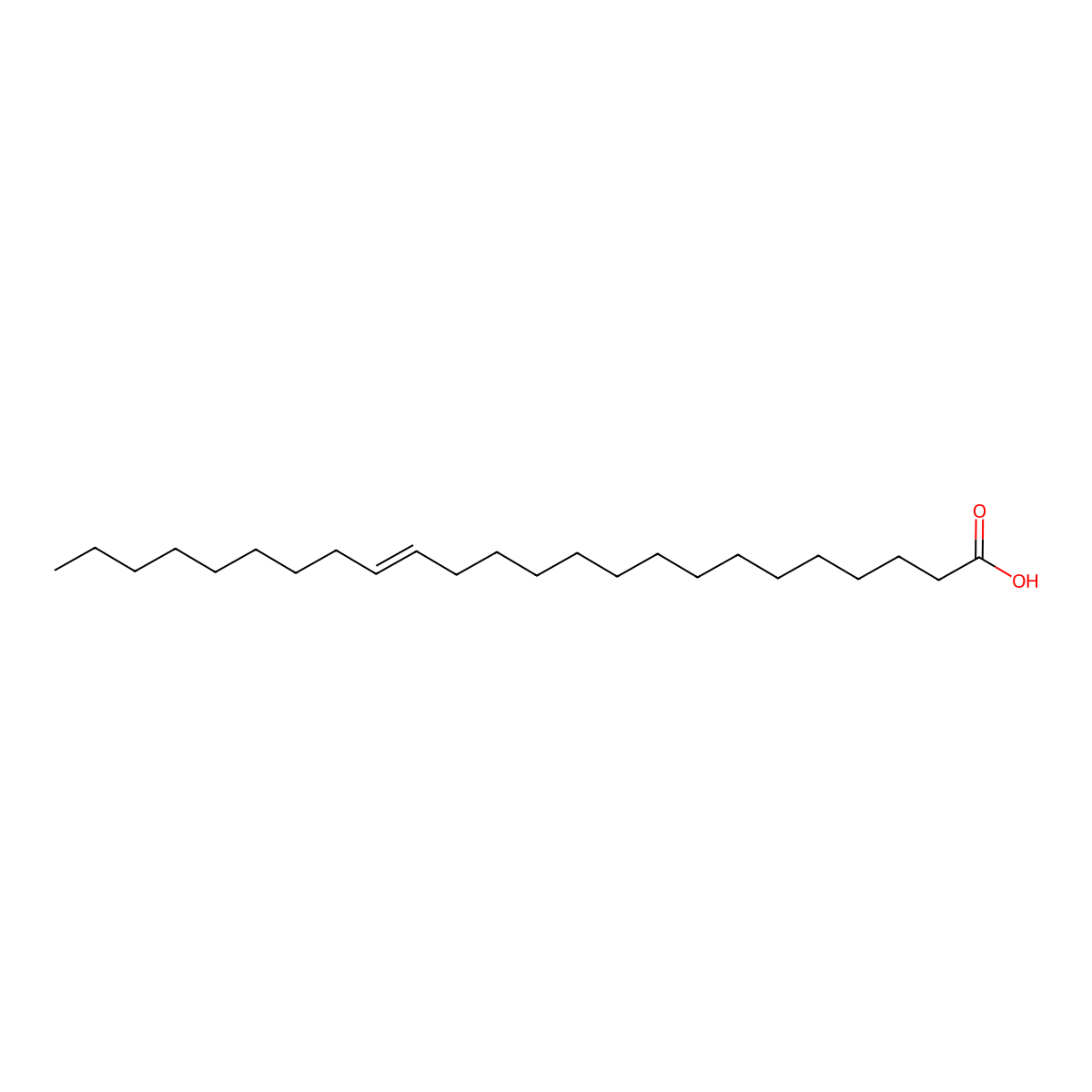 15-Tetracosenoic acid molecular structure, CAS 115863-91-7