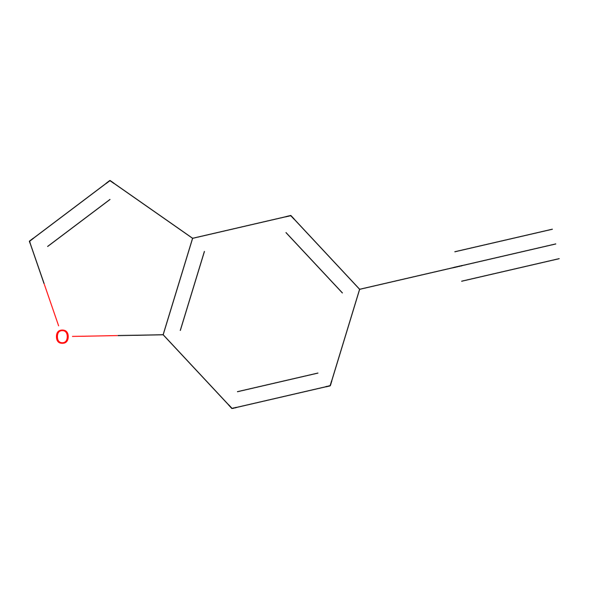 5-Ethynylbenzofuran molecular structure, CAS 1158745-04-0
