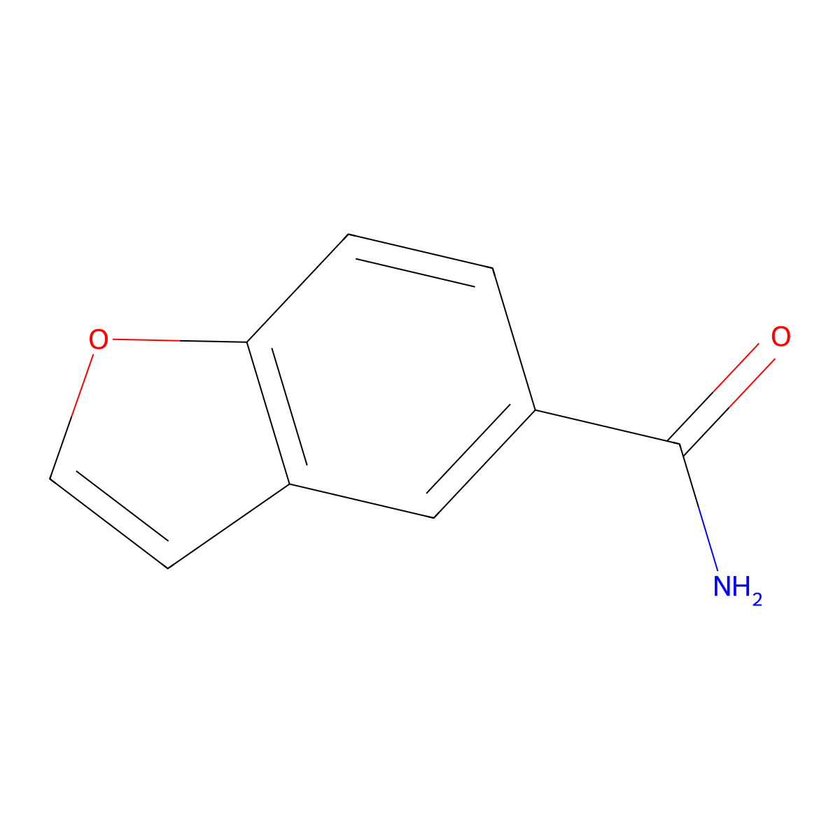 Benzofuran-5-carboxamide molecular structure, CAS 1158745-07-3