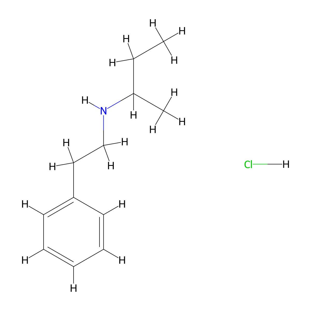 (Butan-2-yl)(2-phenylethyl)amine hydrochloride molecular structure, CAS 1158745-95-9