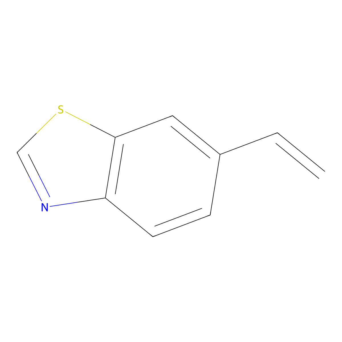 6-Vinylbenzo[d]thiazole molecular structure, CAS 1158749-45-1