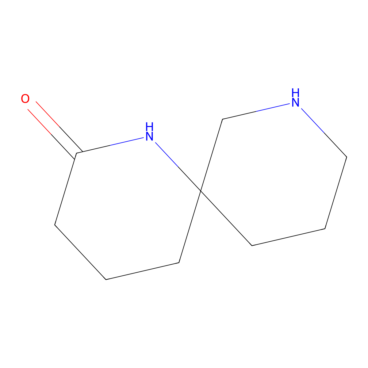 1,8-Diazaspiro[5.5]undecan-2-one molecular structure, CAS 1158749-87-1