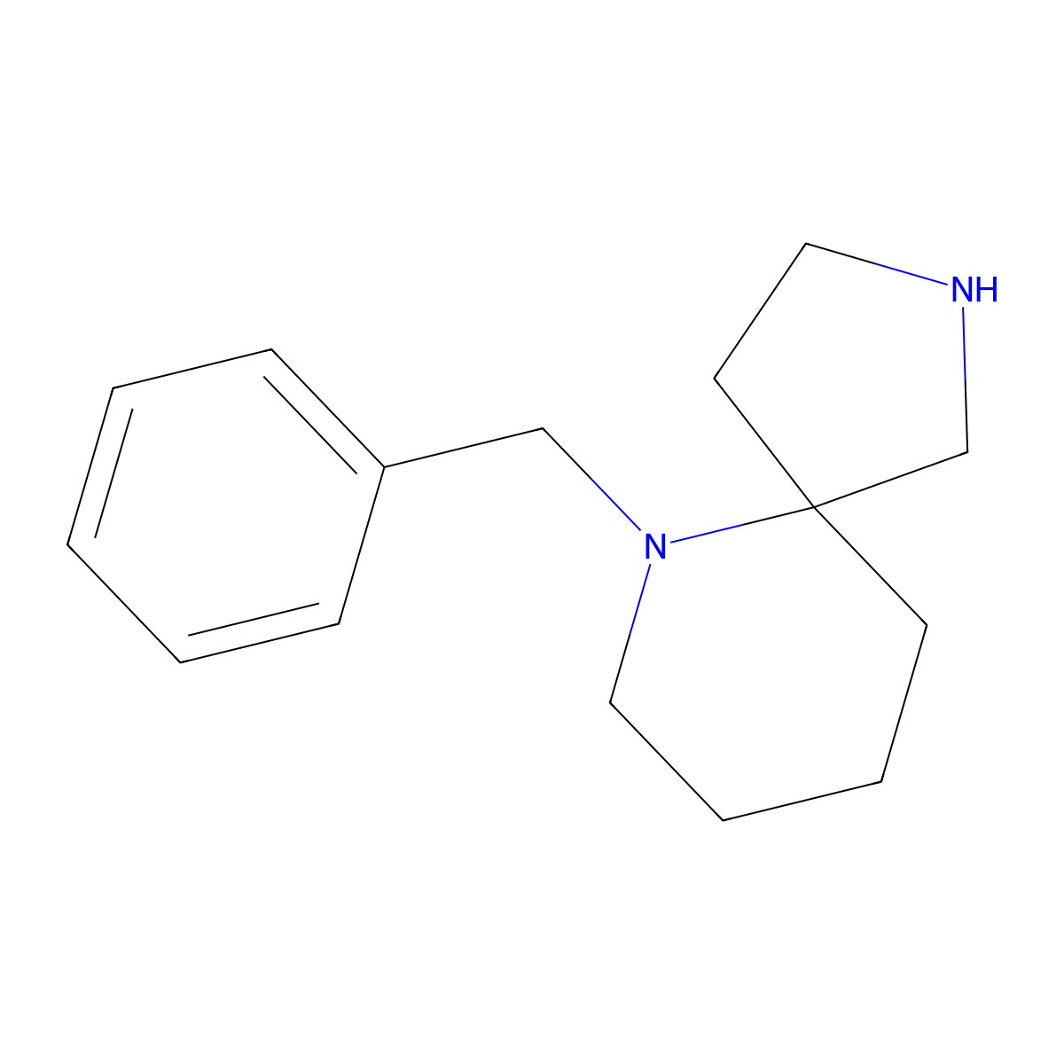 6-Benzyl-2,6-diazaspiro[4.5]decane molecular structure, CAS 1158750-93-6