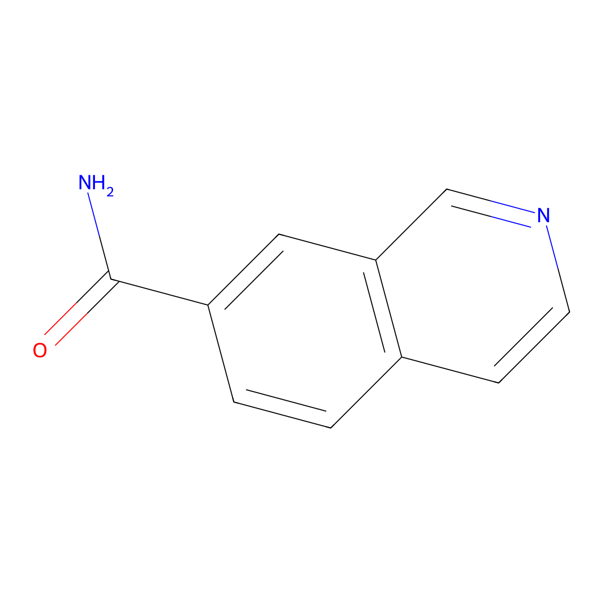 Isoquinoline-7-carboxamide molecular structure, CAS 1158755-26-0