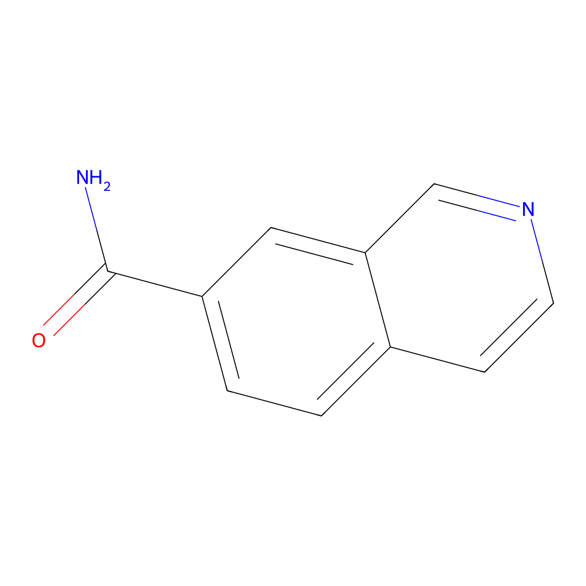 Isoquinoline-7-carboxamide molecular structure, CAS 1158755-26-0