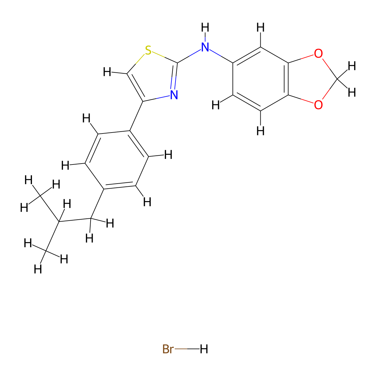 Cambridge id 5651052 molecular structure, CAS 1158794-12-7