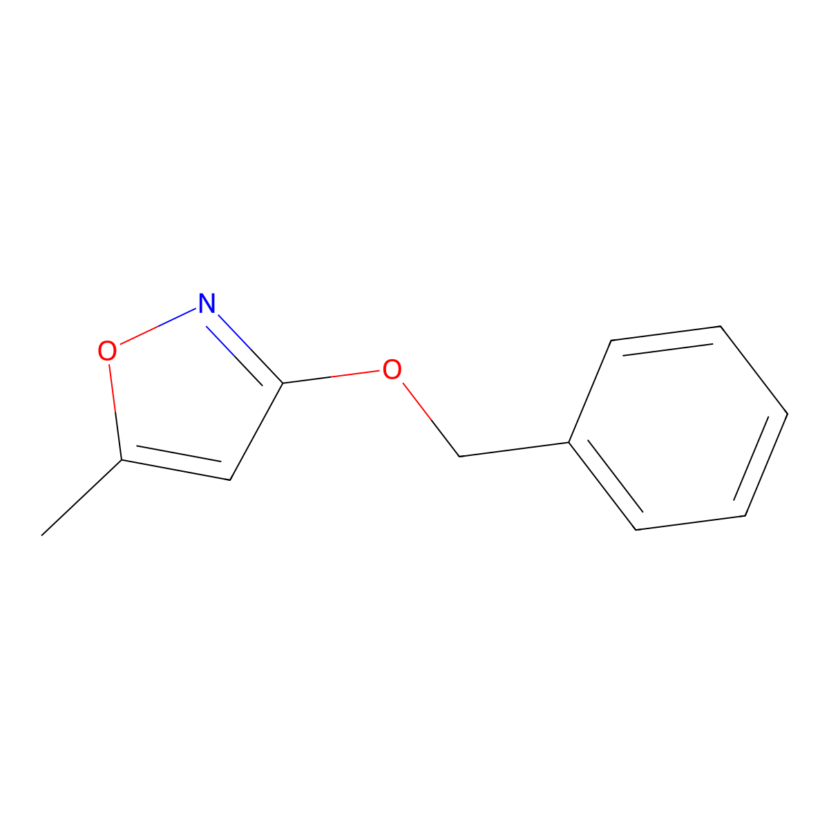 3-(Benzyloxy)-5-methylisoxazole molecular structure, CAS 115886-00-5