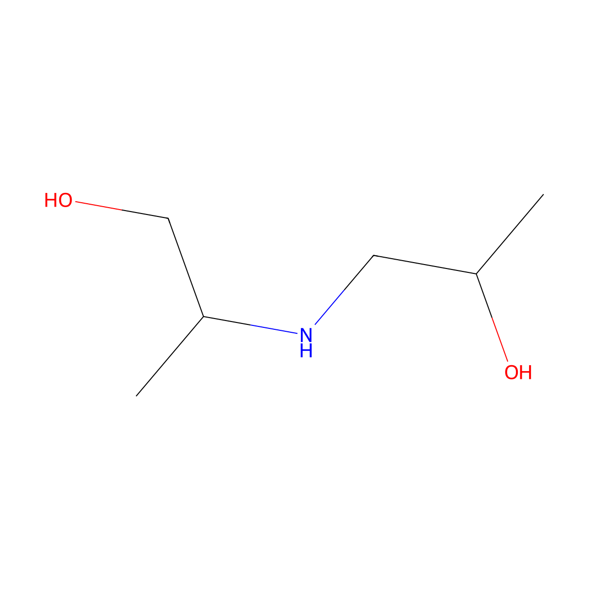 2-((2-Hydroxypropyl)amino)propan-1-ol molecular structure, CAS 115893-42-0
