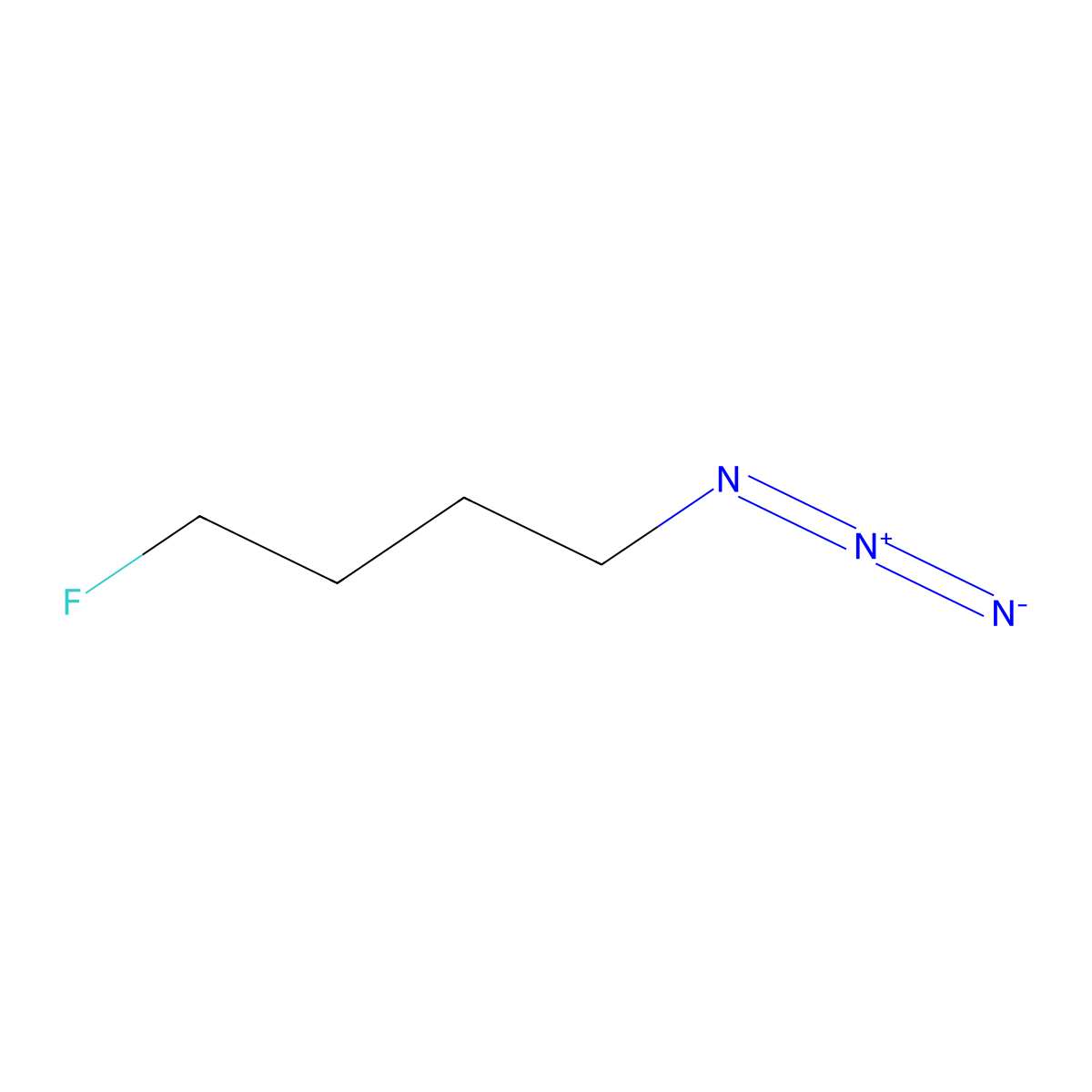 1-Azido-4-fluorobutane molecular structure, CAS 1158998-65-2