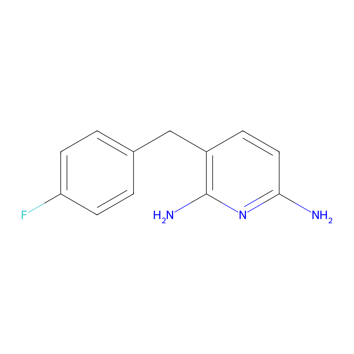 Sampirtine molecular structure, CAS 115911-28-9