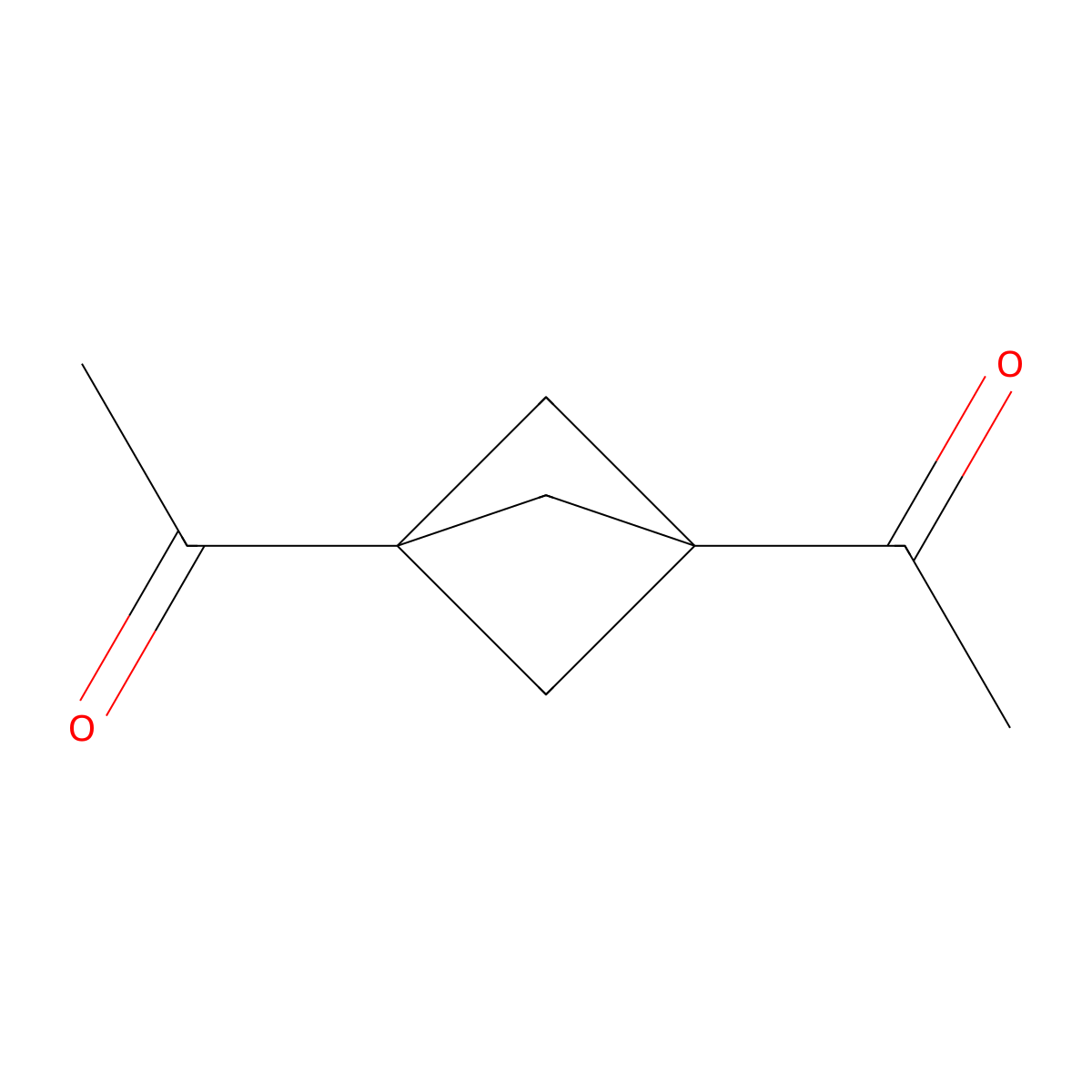 1,1'-(Bicyclo[1.1.1]pentane-1,3-diyl)diethanone molecular structure, CAS 115913-30-9