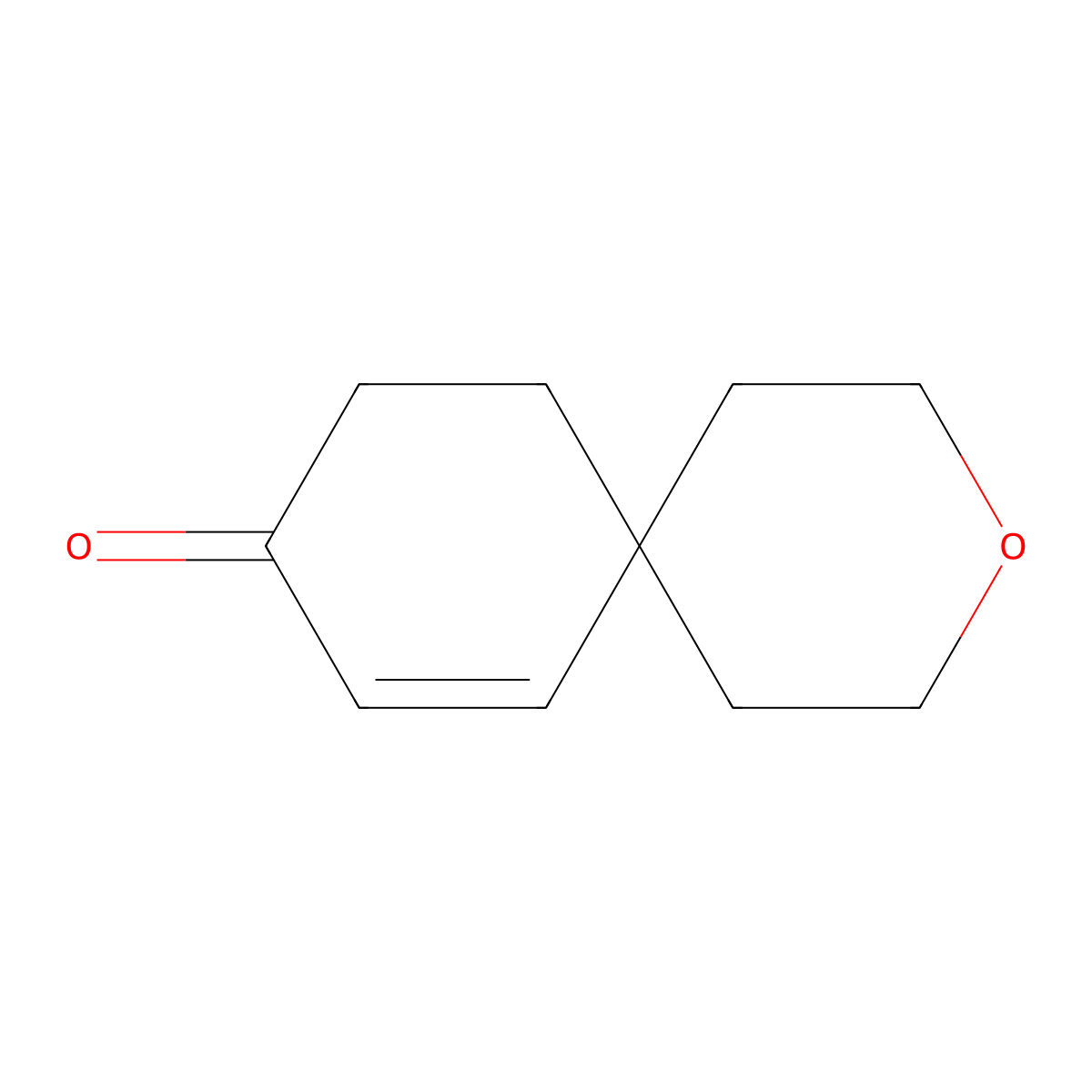 3-Oxaspiro[5.5]undec-7-en-9-one molecular structure, CAS 1159280-52-0