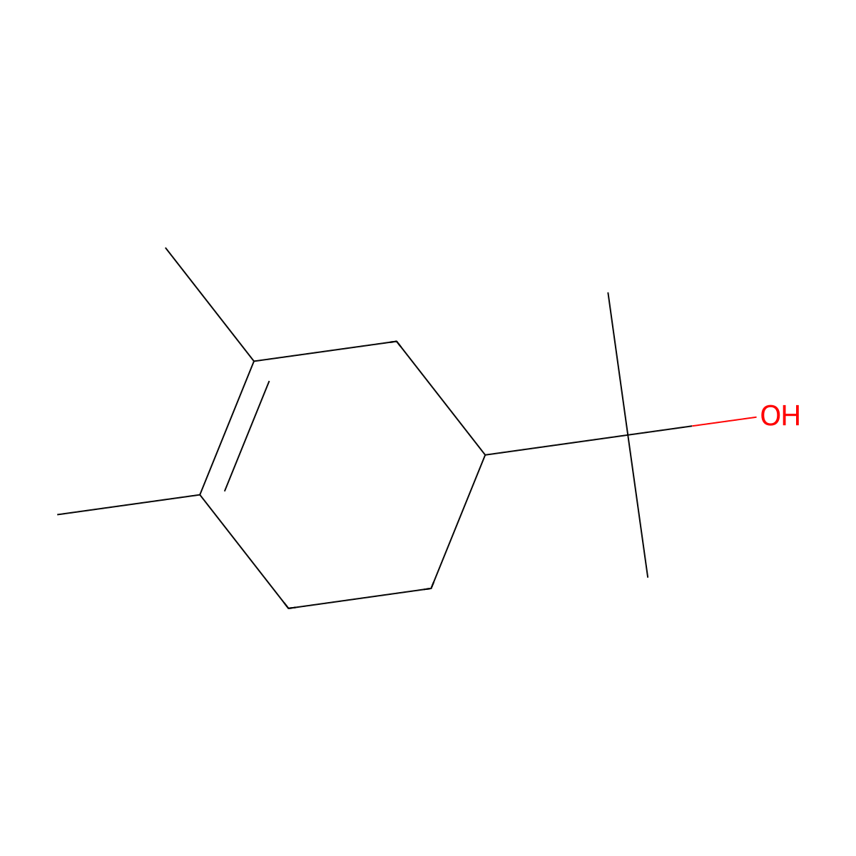 2-(3,4-Dimethylcyclohex-3-en-1-yl)propan-2-ol molecular structure, CAS 115941-97-4