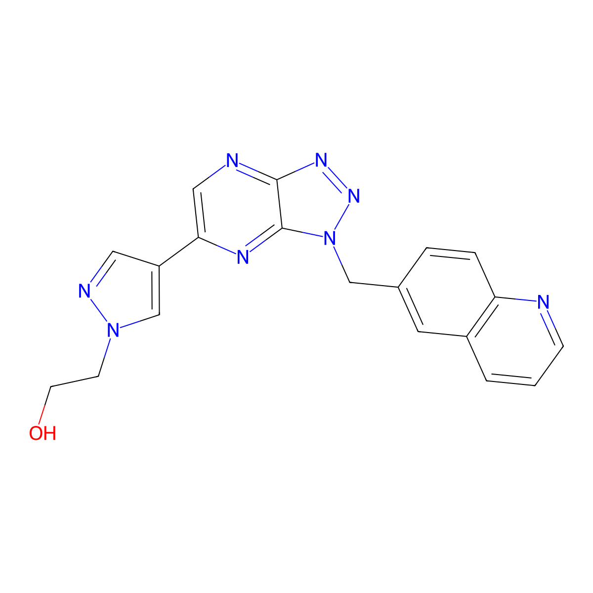 Pf-04217903 molecular structure, CAS 1159490-85-3