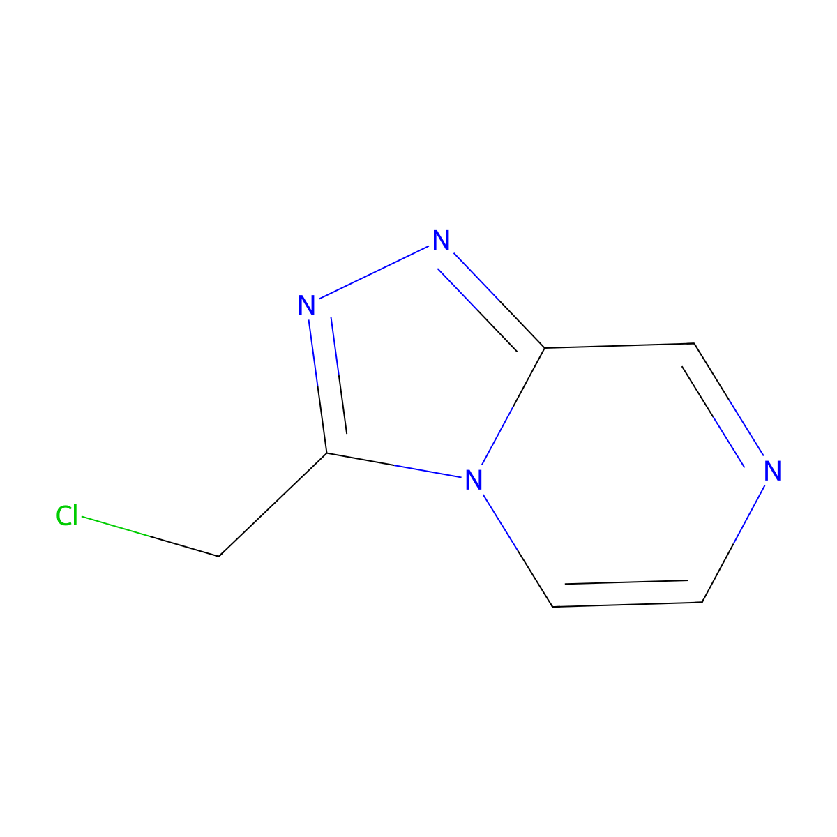3-(Chloromethyl)-[1,2,4]triazolo[4,3-a]pyrazine molecular structure, CAS 1159532-39-4