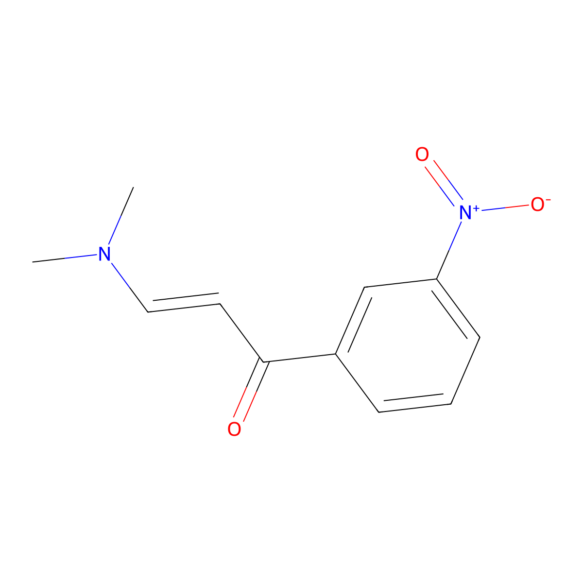 3-(Dimethylamino)-1-(3-nitrophenyl)-2-propen-1-one molecular structure, CAS 115955-48-1