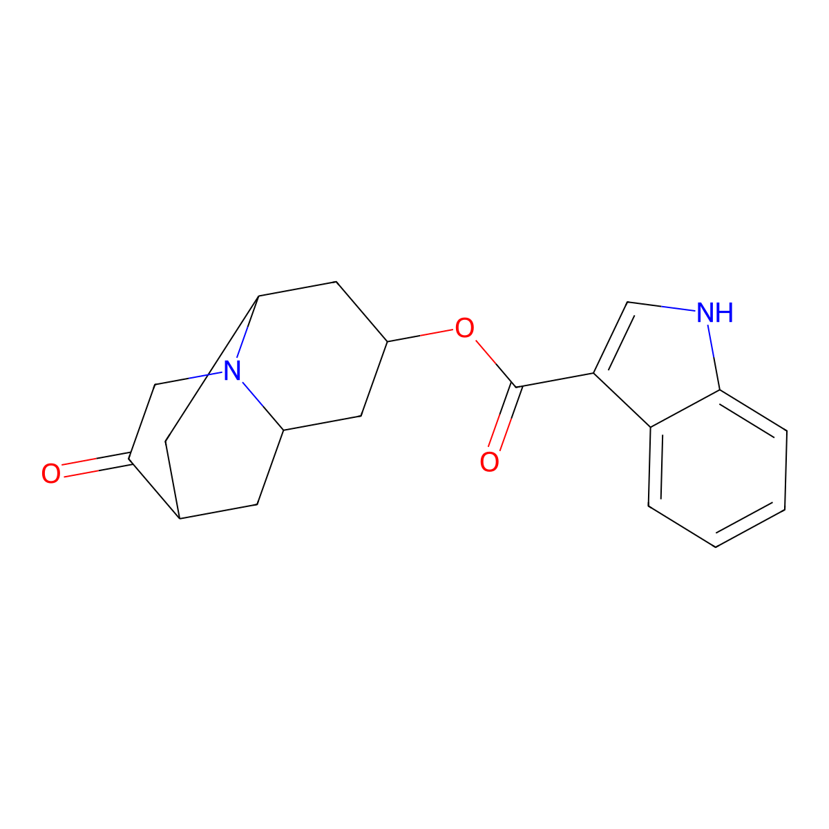 Anzemet molecular structure, CAS 115956-12-2