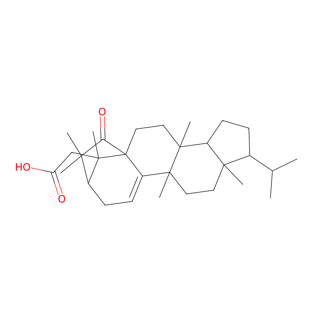 Alstonic acid B molecular structure, CAS 1159579-45-9