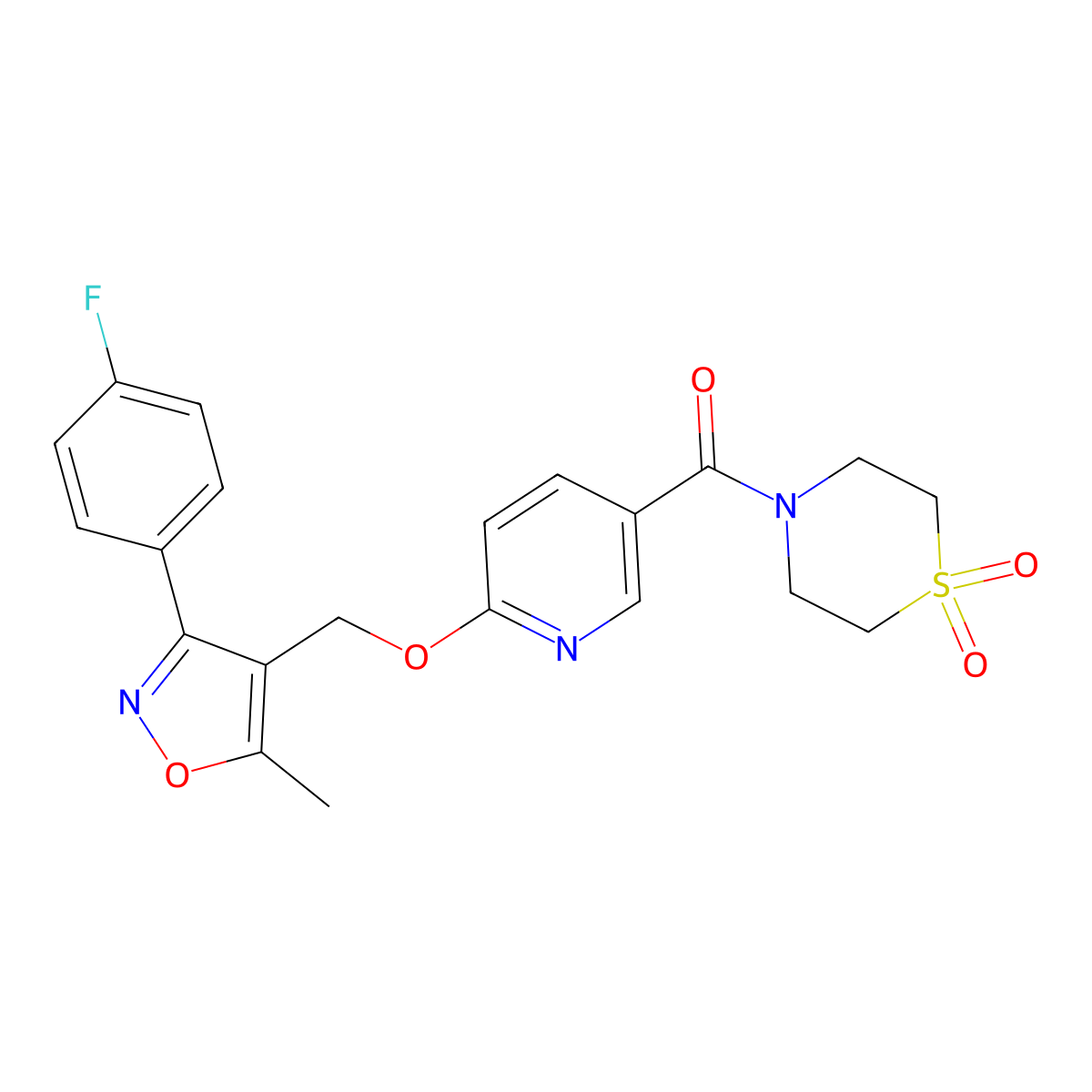 Basmisanil molecular structure, CAS 1159600-41-5