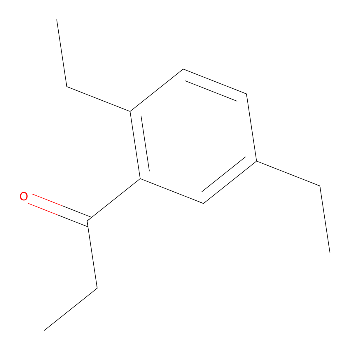 1-(2,5-Diethylphenyl)-1-propanone molecular structure, CAS 1159693-74-9