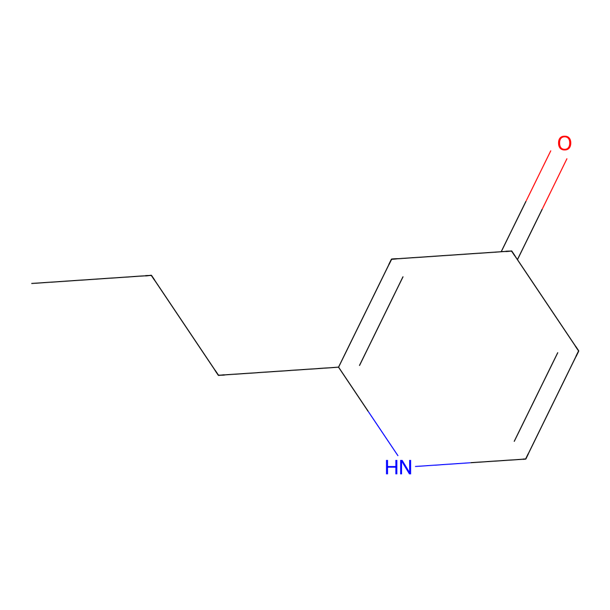 2-Propylpyridin-4-ol molecular structure, CAS 1159814-21-7