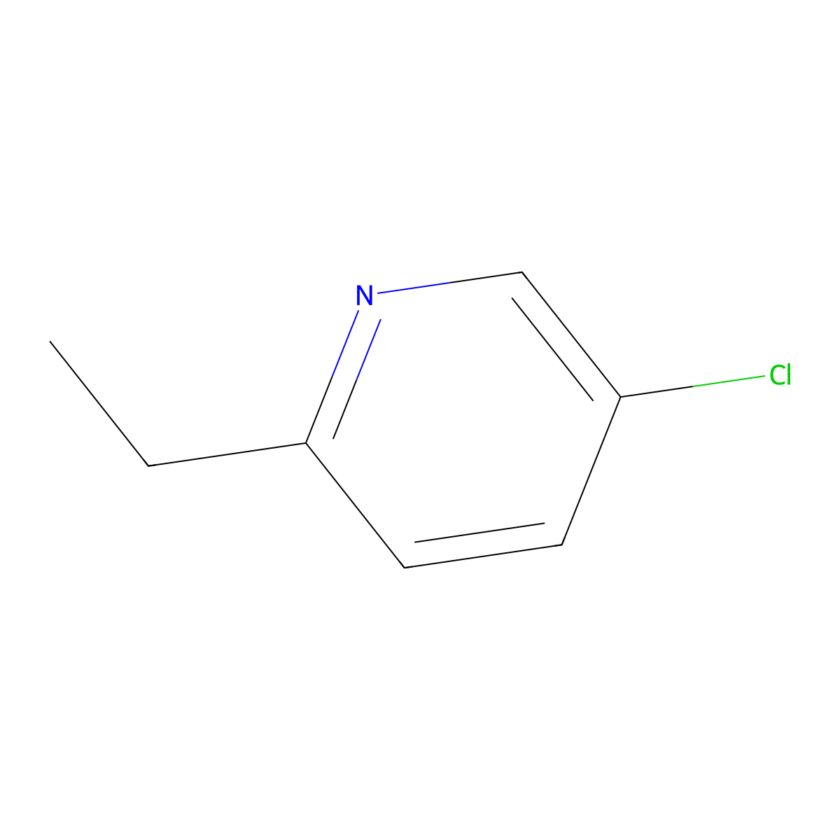 5-Chloro-2-ethylpyridine molecular structure, CAS 1159815-12-9