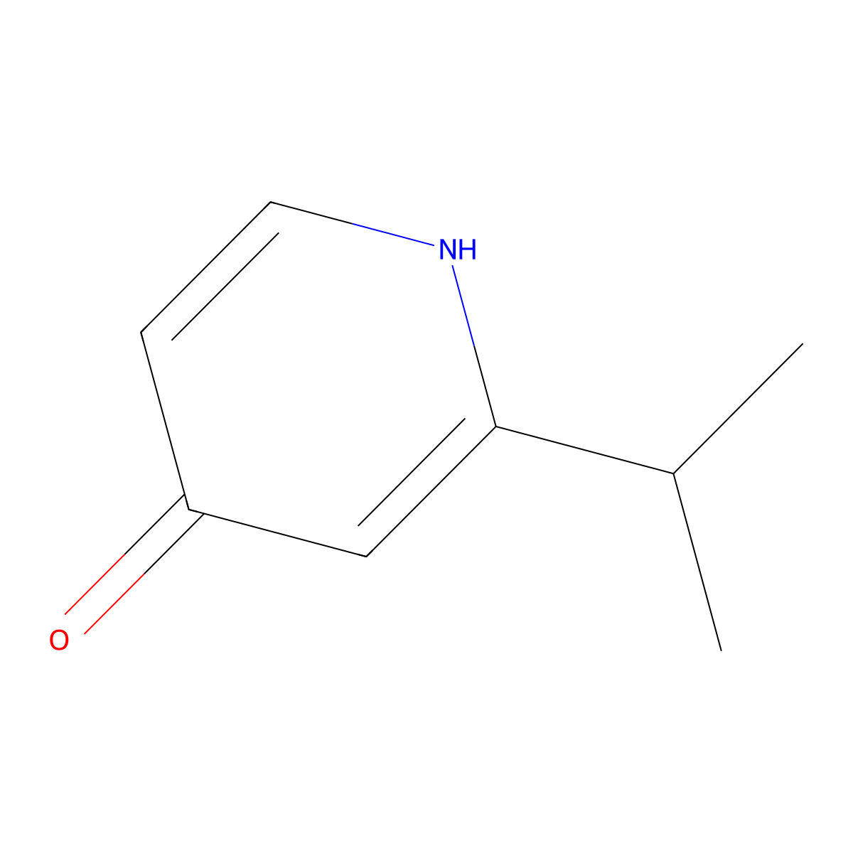 2-(Propan-2-yl)pyridin-4-ol molecular structure, CAS 1159815-61-8