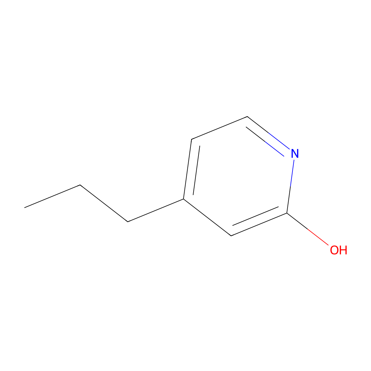 4-Propylpyridone molecular structure, CAS 1159817-29-4
