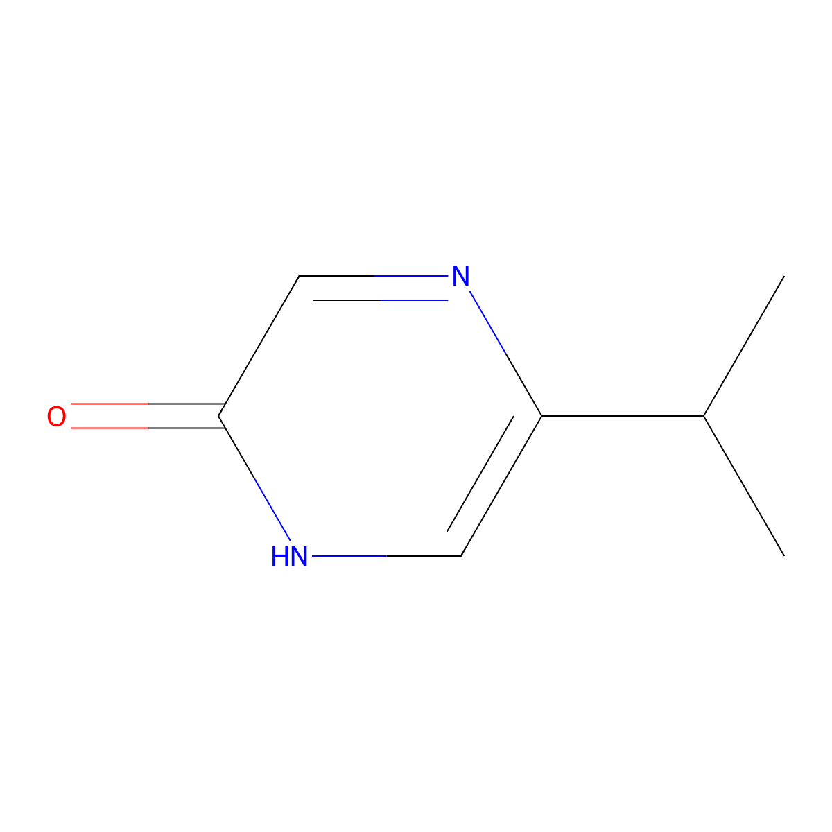 5-Isopropylpyrazin-2(1H)-one molecular structure, CAS 1159817-33-0