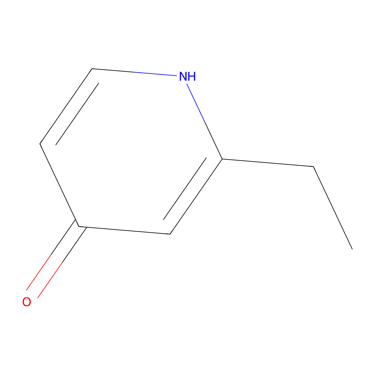 2-Ethylpyridin-4-OL molecular structure, CAS 1159817-56-7