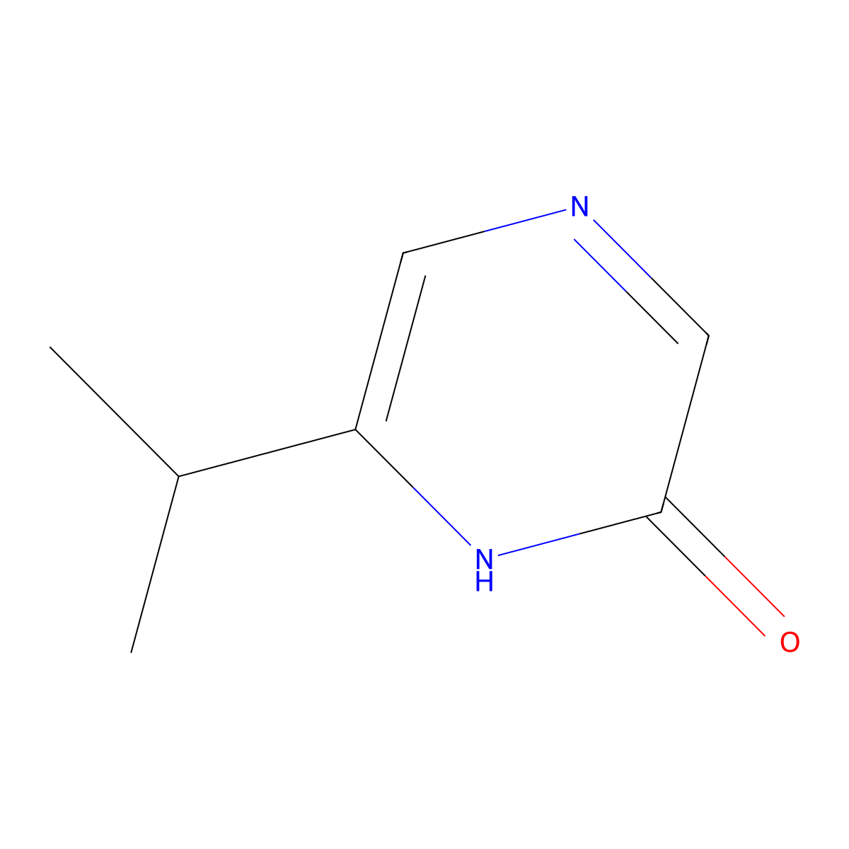 6-Isopropylpyrazin-2-ol molecular structure, CAS 1159818-04-8