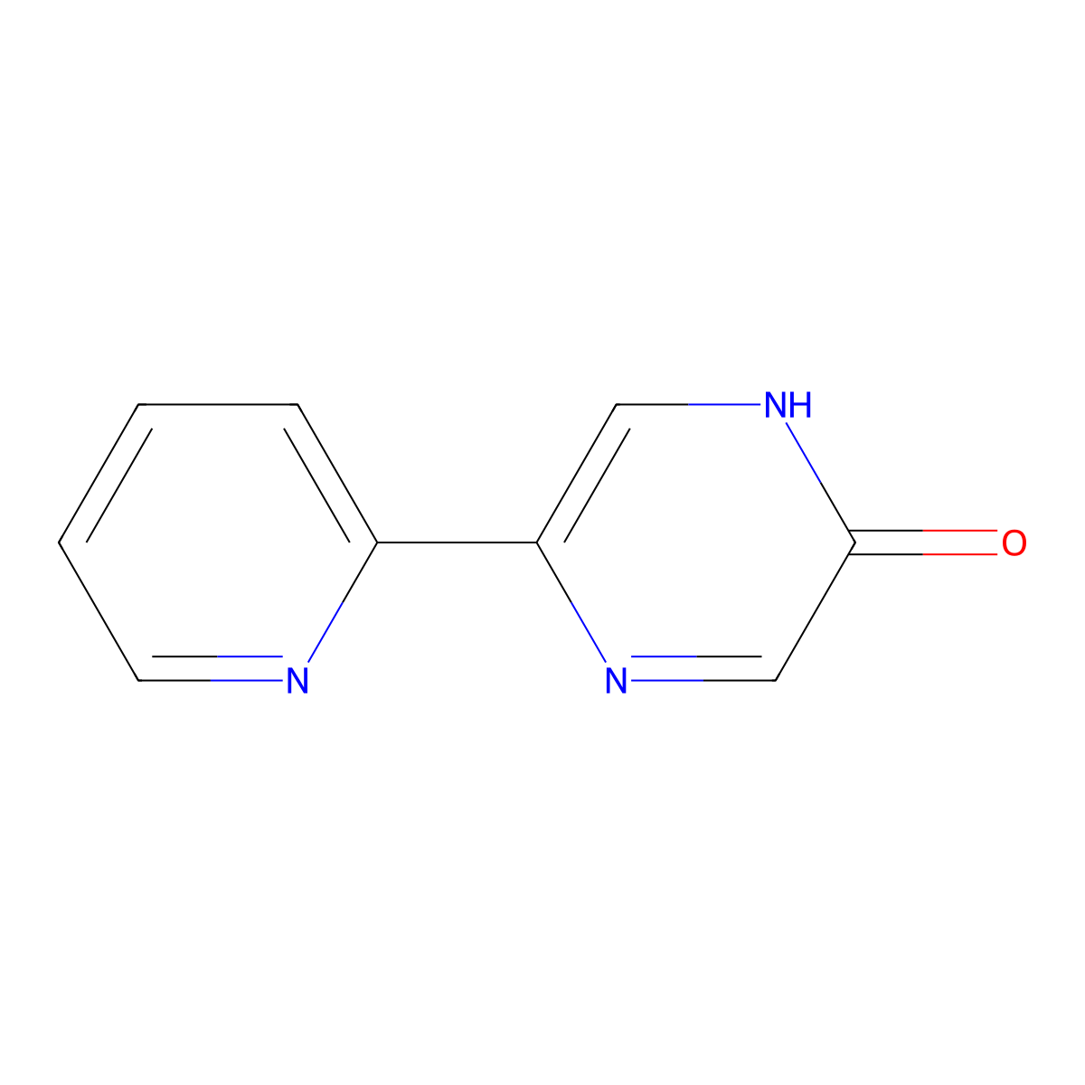 5-(Pyridin-2-YL)pyrazin-2-OL molecular structure, CAS 1159818-27-5