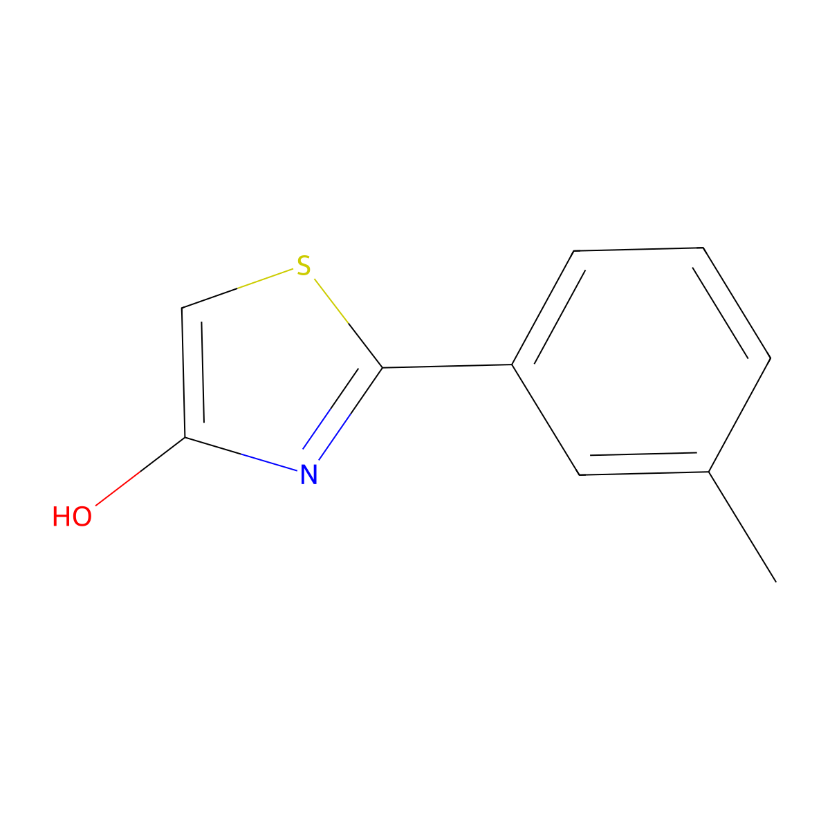 2-(3-Methylphenyl)-4-thiazolol molecular structure, CAS 1159818-49-1