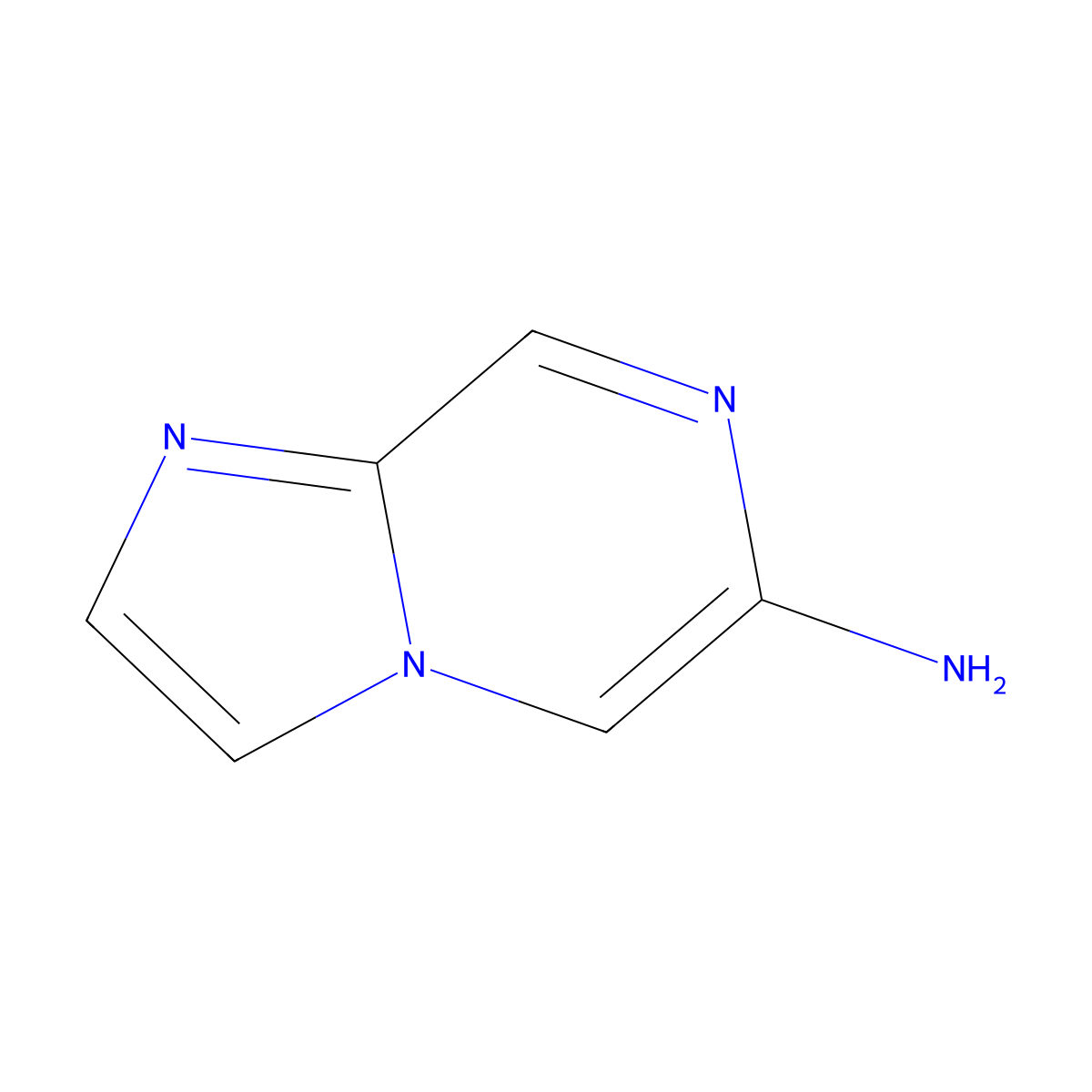 Imidazo[1,2-a]pyrazin-6-amine molecular structure, CAS 1159818-69-5