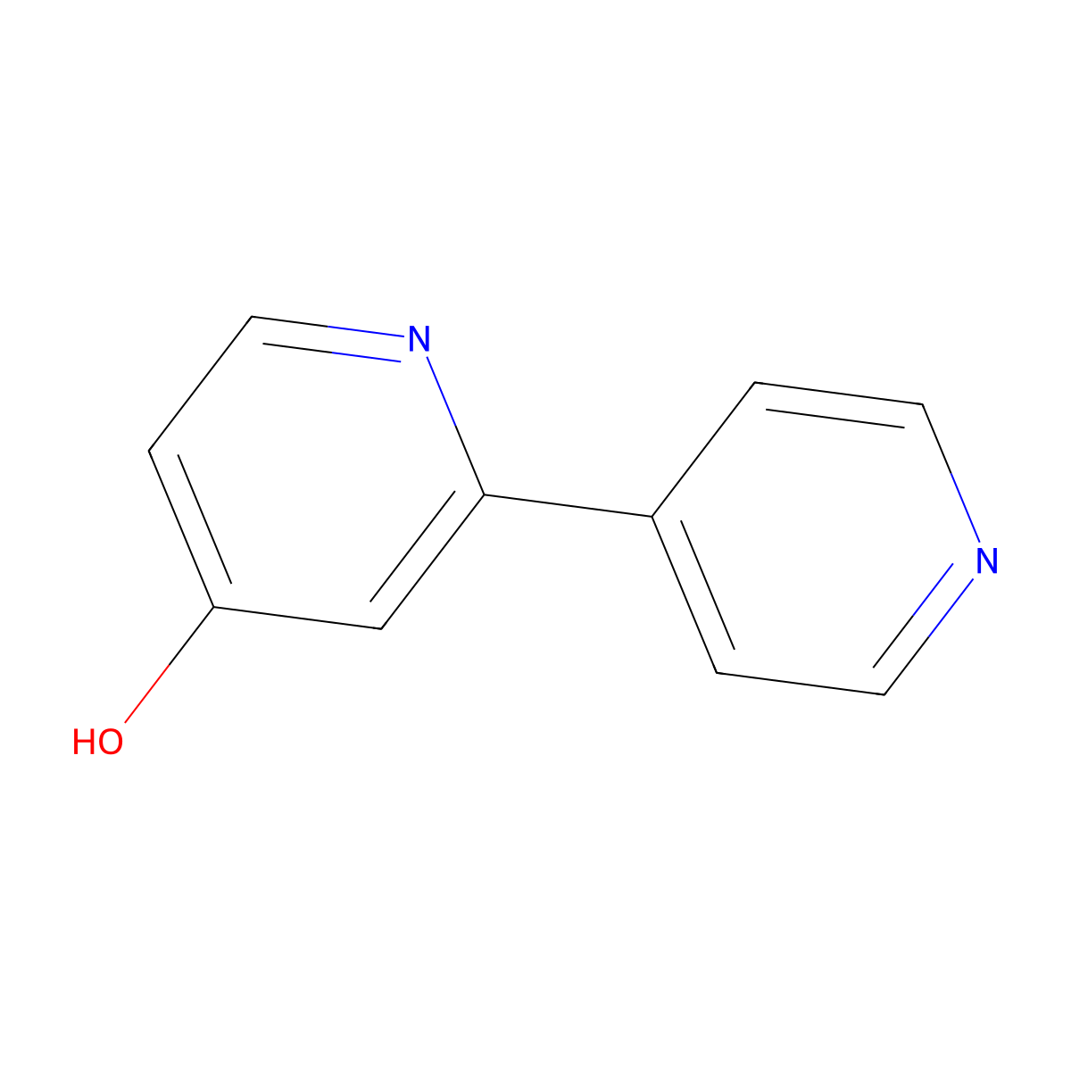 4-Hydroxy-2-(4-pyridyl)pyridine molecular structure, CAS 1159818-84-4