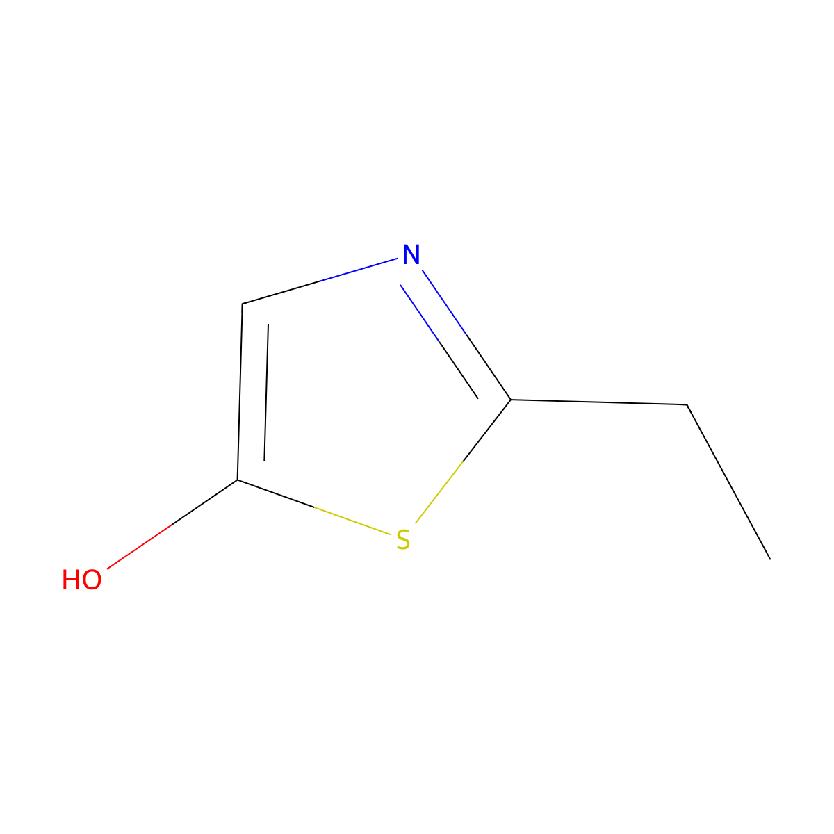 2-Ethyl-5-hydroxythiazole molecular structure, CAS 1159819-20-1