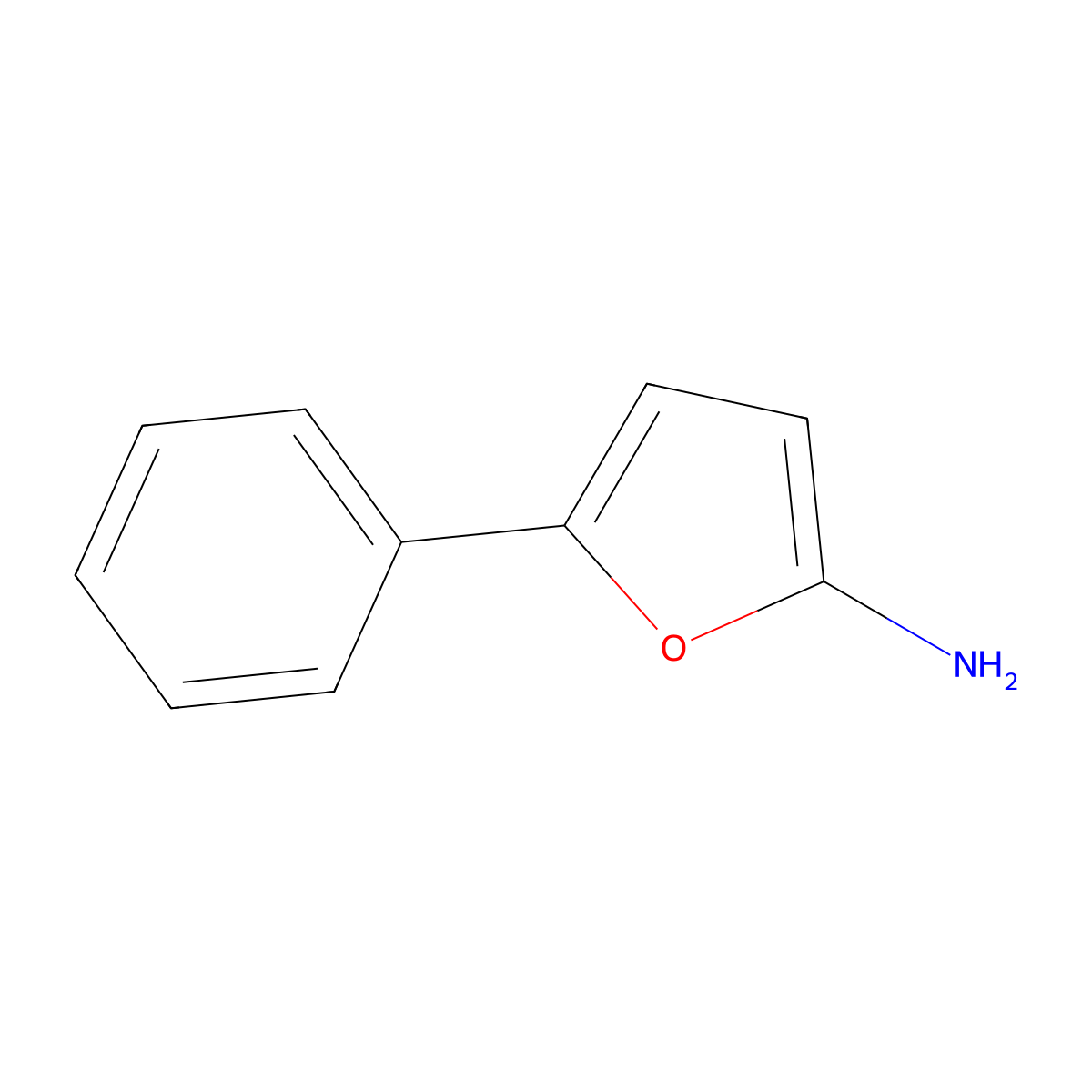 5-Phenylfuran-2-amine molecular structure, CAS 1159819-45-0