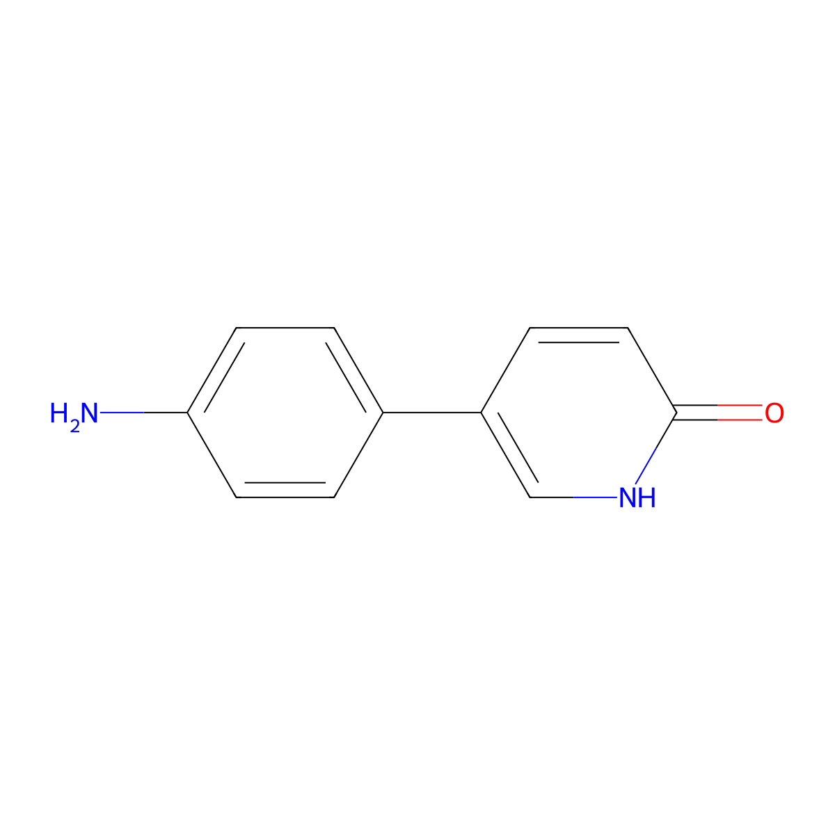 5-(4-Aminophenyl)pyridin-2-OL molecular structure, CAS 1159819-58-5