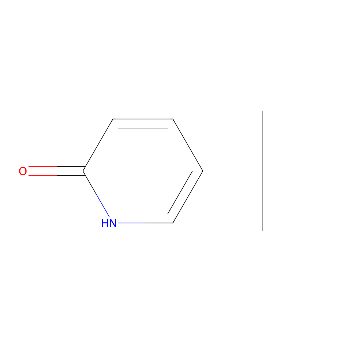 5-(tert-Butyl)pyridin-2-ol molecular structure, CAS 1159819-76-7