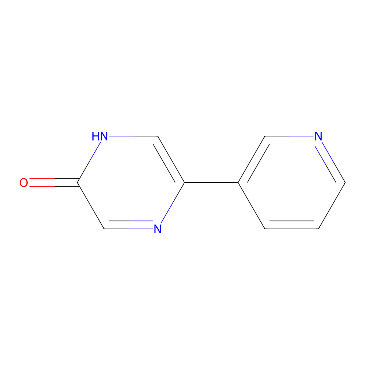 5-(Pyridin-3-YL)pyrazin-2-OL molecular structure, CAS 1159819-85-8