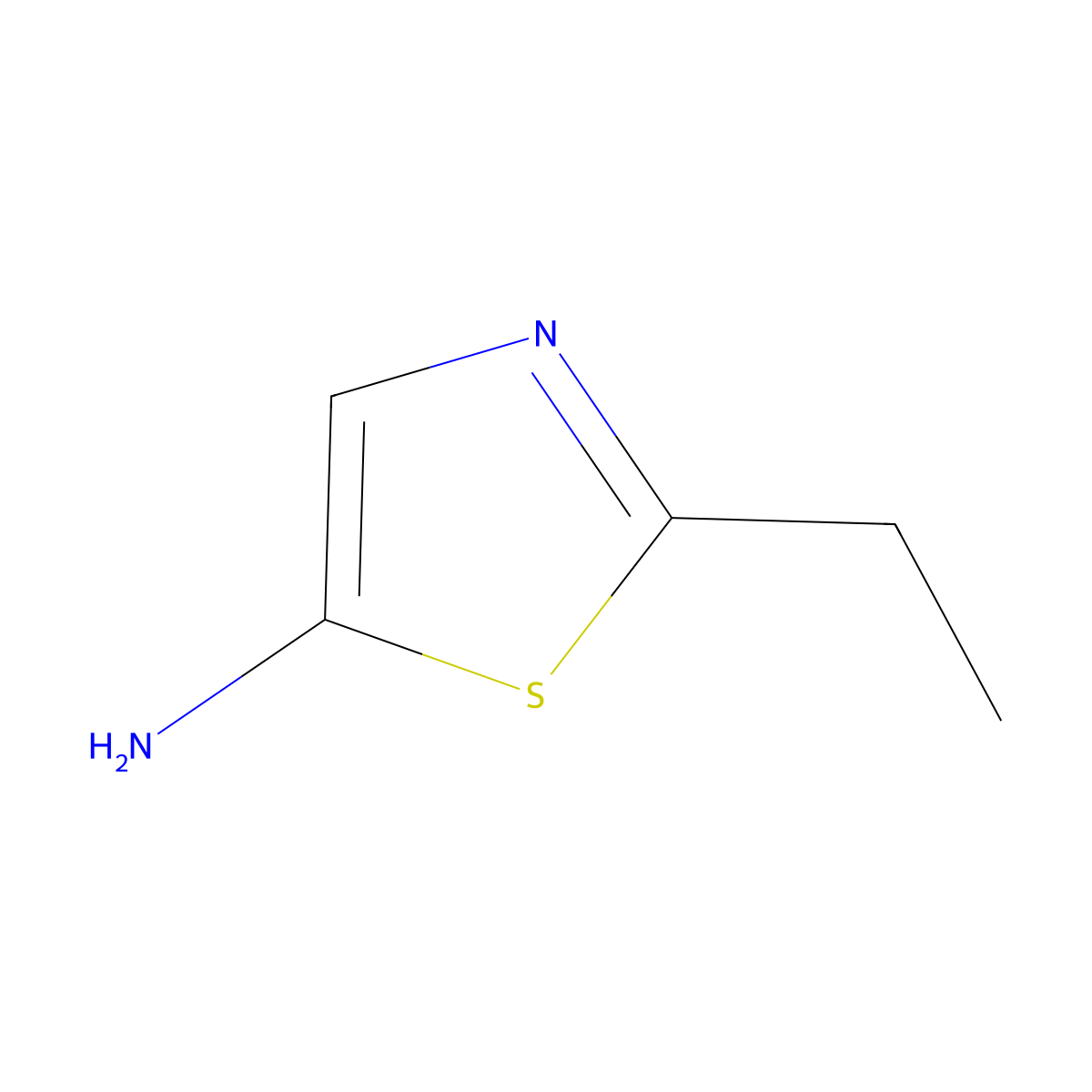 2-Ethylthiazol-5-amine molecular structure, CAS 1159821-36-9