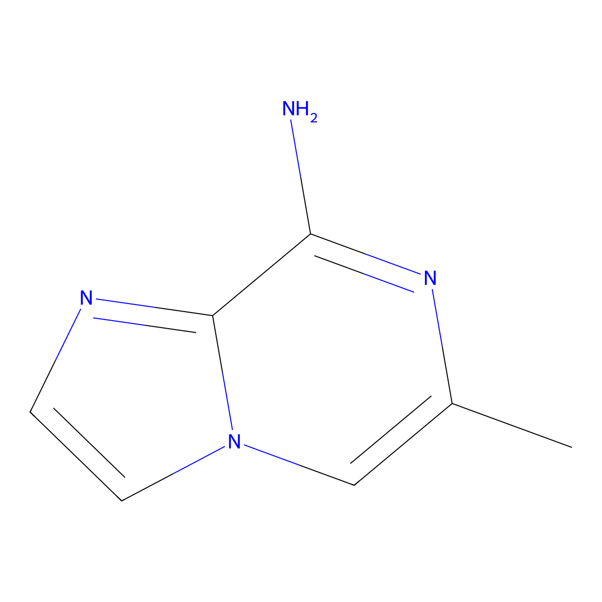 8-Amino-6-methylimidazo[1,2-a]pyrazine molecular structure, CAS 1159821-53-0