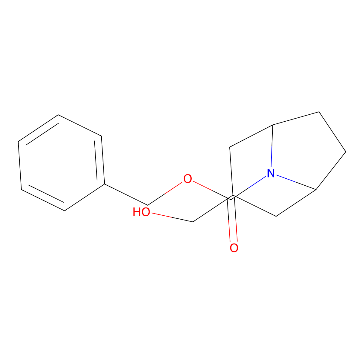 Benzyl endo-3-(hydroxymethyl)-8-azabicyclo[3.2.1]octane-8-carboxylate molecular structure, CAS 1159825-50-9