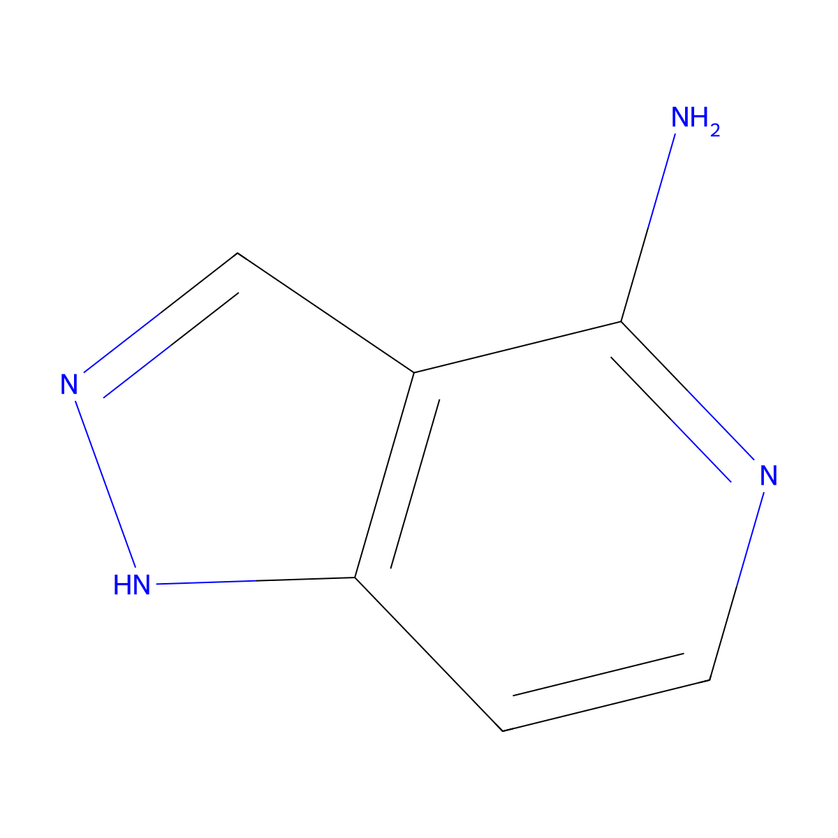 1H-Pyrazolo[4,3-C]pyridin-4-amine molecular structure, CAS 1159829-57-8